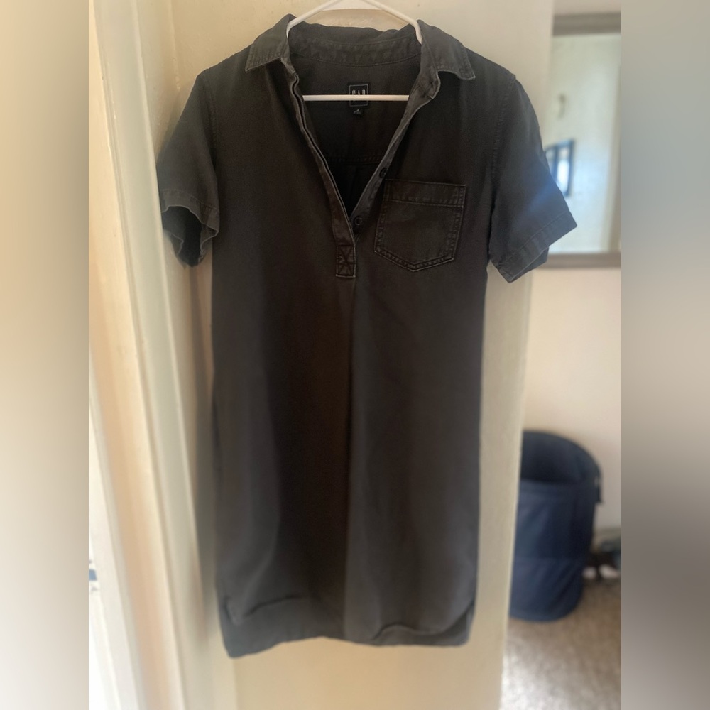 Shirt button up dress